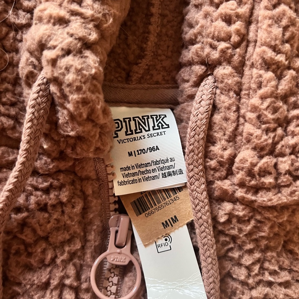 Oversized Victoria Secret Sherpa Brown !